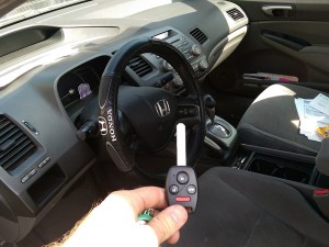 Car Key Replacement Honda Civic remote key