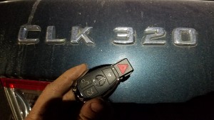 2002 Mercedes CLK 320 making car keys