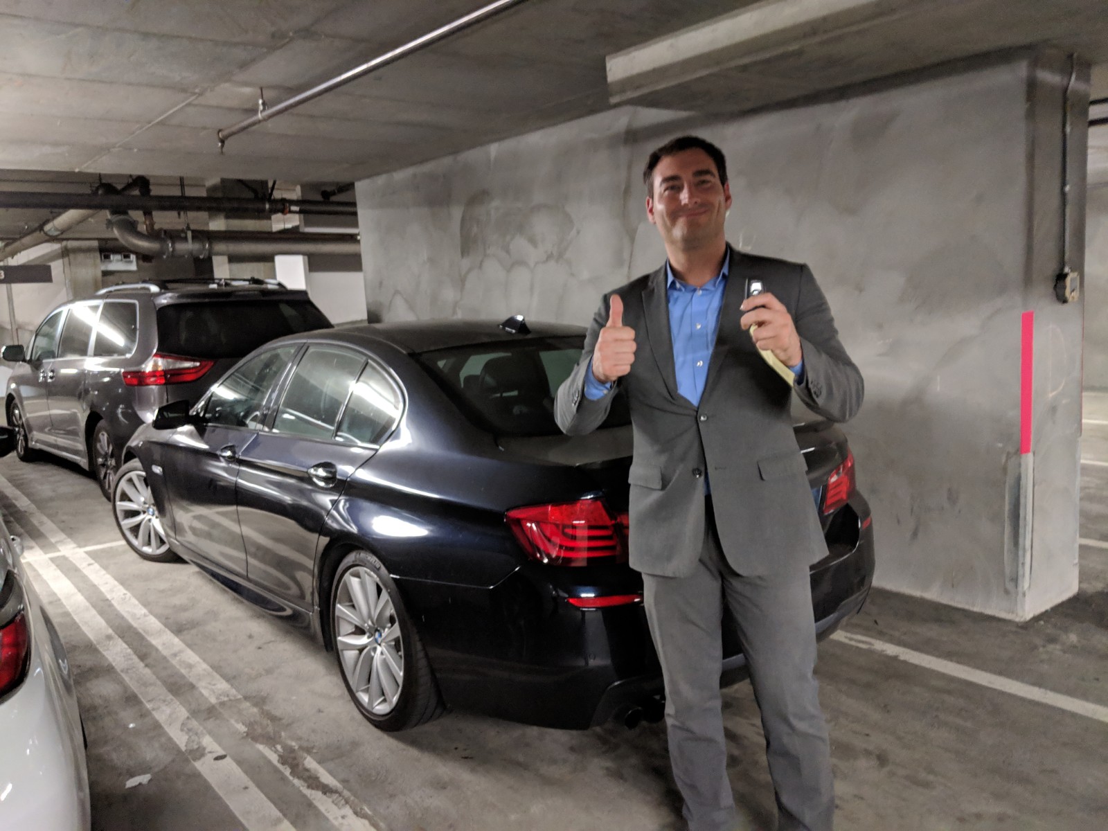 2012 BMW 535i proximity key Hollywood CA